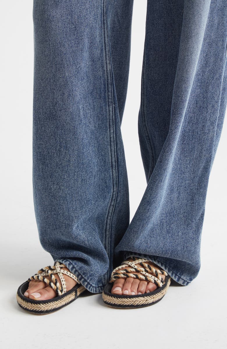 Isabel Marant Kitza Rope Sandal, Alternate, color, Khaki Multi/ Black