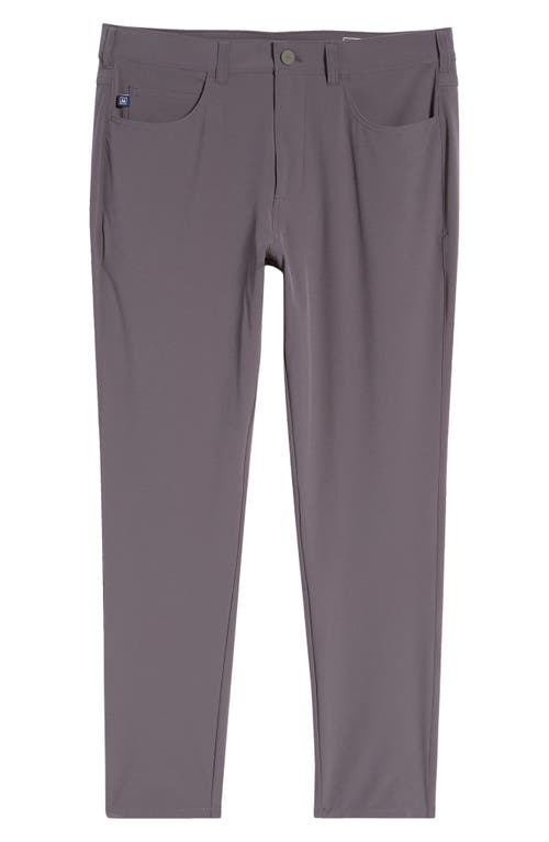 Mizzen + Main Mizzen+main Helmsman Performance Golf Pants In Gray