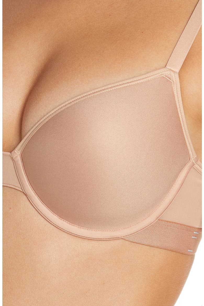 Molded Underwire Bra, Alternate, color, BUFF