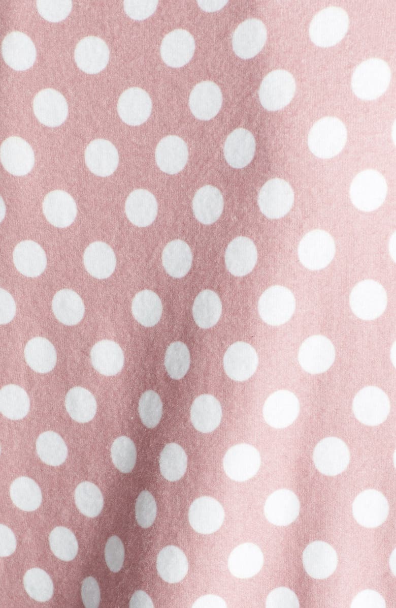 Wildfox Mauve Dots Pullover, Alternate, color,