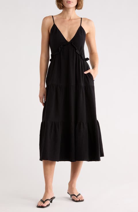 Daisy Cotton Tiered Sundress