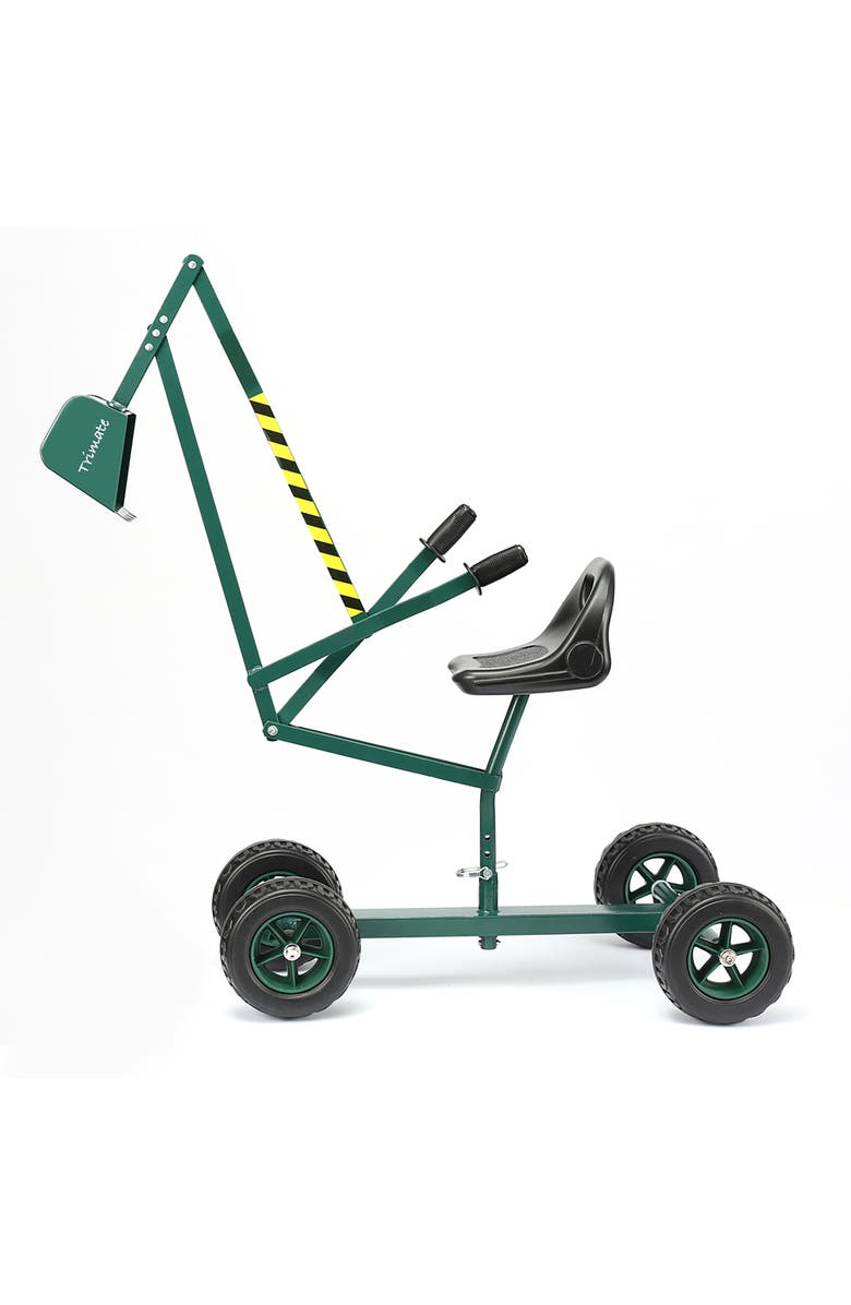 Trimate Sandbox Rideon Excavator Hunter, Main, color, Multicolored