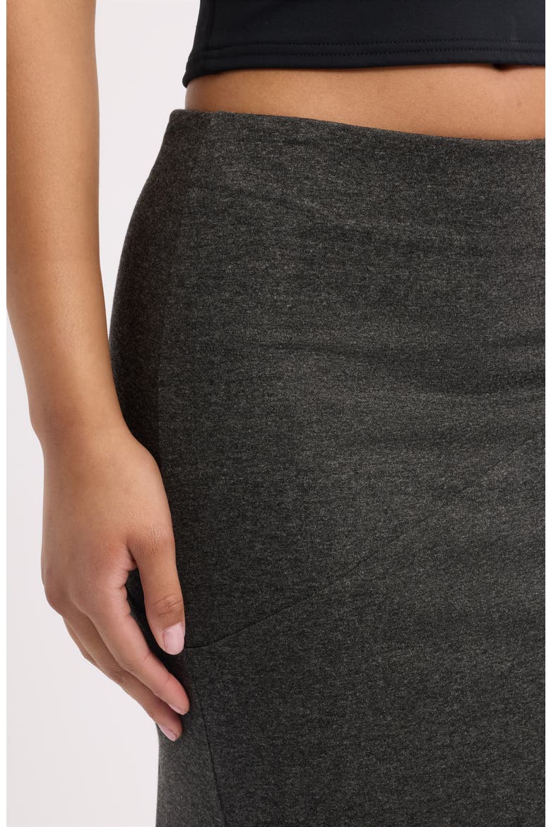 Amuleto Asymmetric Midi Skirt, Alternate, color, STORM