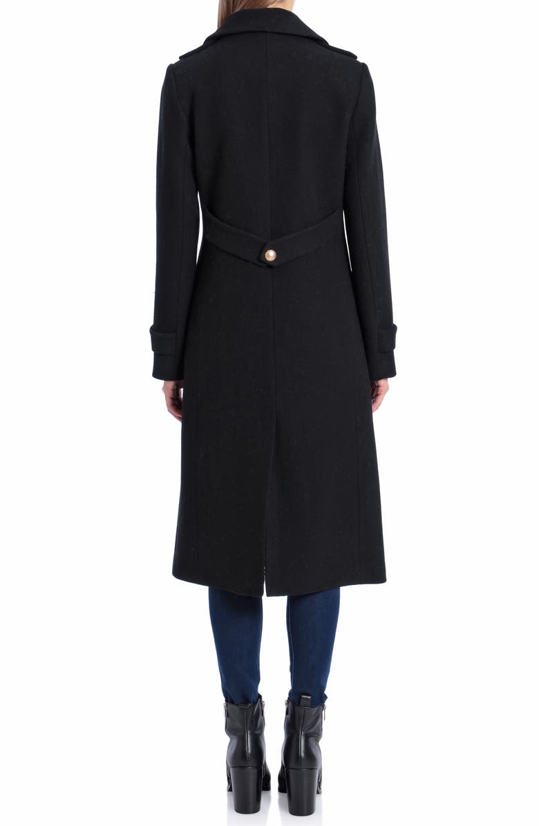 Avec Les Filles Wool Blend Fit & Flare Coat, Alternate, color,