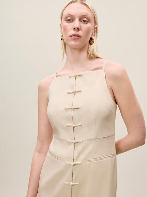 REBECCA TAYLOR REBECCA TAYLOR BEATRICE STRETCH LINEN DRESS