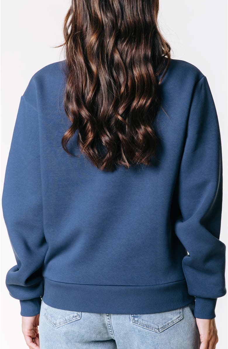 Colourful Rebel CR Ranch Relaxed Sweat, Alternate, color, Denim Blue