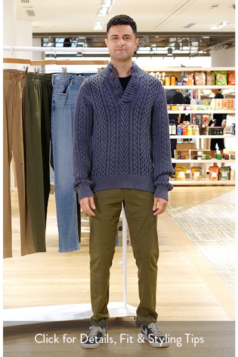 Cable Knit Fisherman's Sweater video