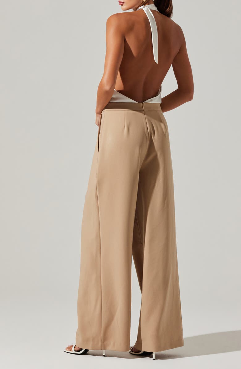 ASTR the Label Aryn Halter Wide Leg Jumpsuit, Alternate, color,