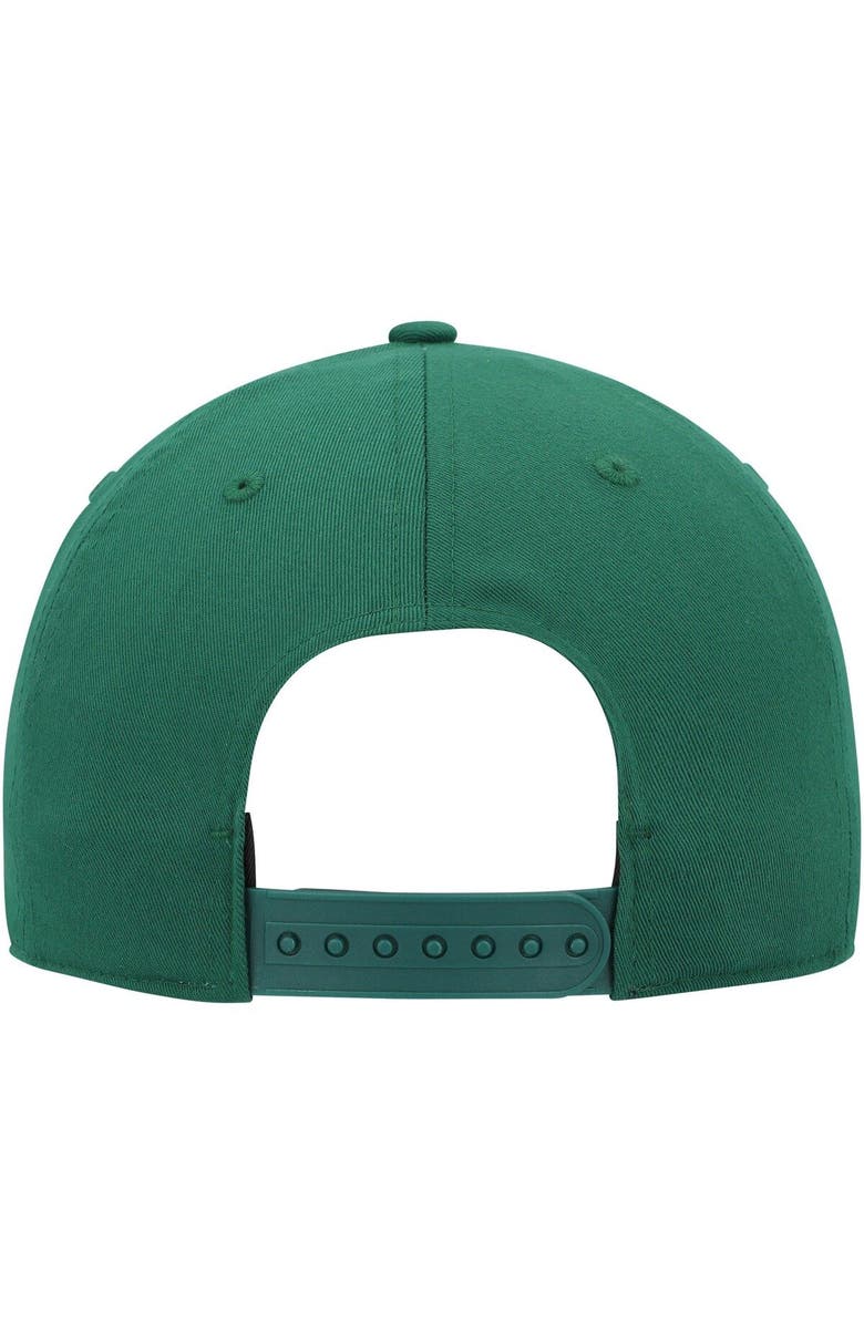 adidas Men's adidas  Green Miami Hurricanes Established Snapback Hat, Alternate, color, 