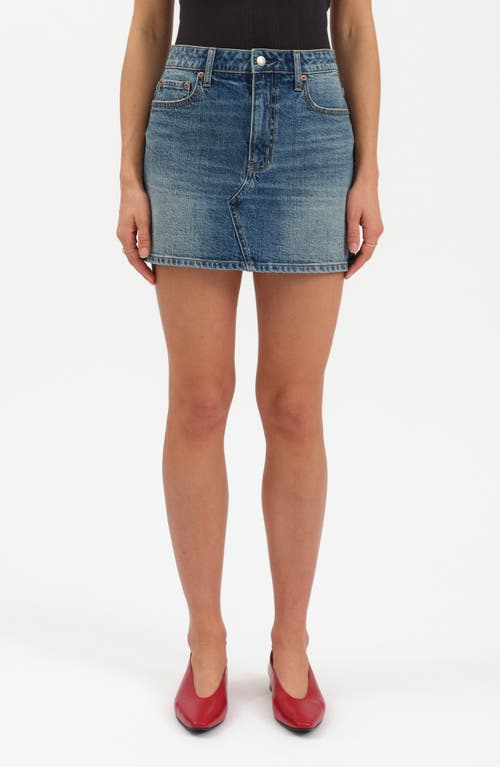 Daze Malibu Denim Miniskirt