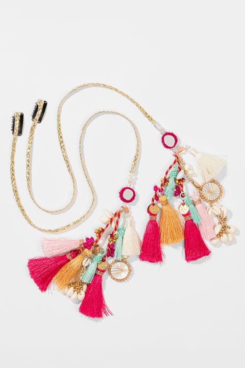 Myra Colourful Tassels Braid Chain