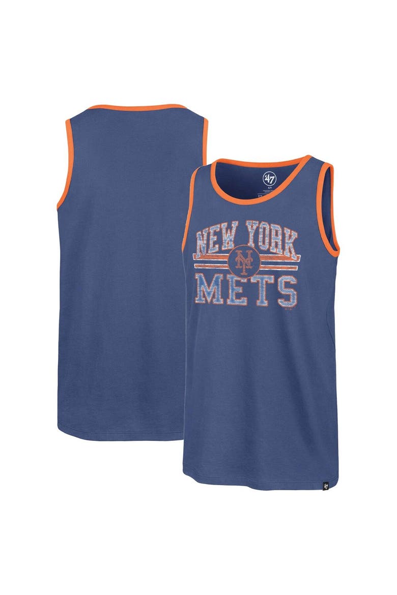 Men's '47 Royal New York Mets Winger Franklin Tank Top, Main, color, Royal
