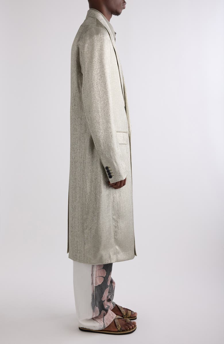 Dries Van Noten Razon Double Breasted Topcoat, Alternate, color, 