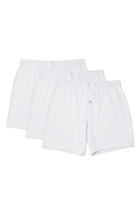 Assorted 3-Pack Cool Stretch Cotton Boxer Shorts