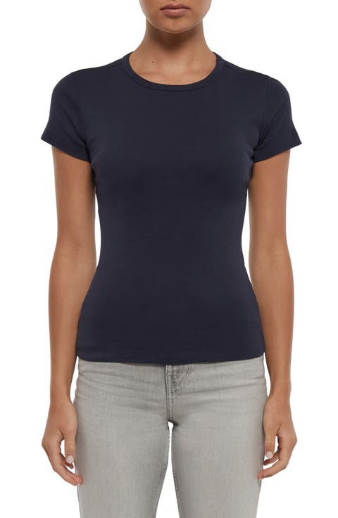 Cotton Crewneck T-Shirt