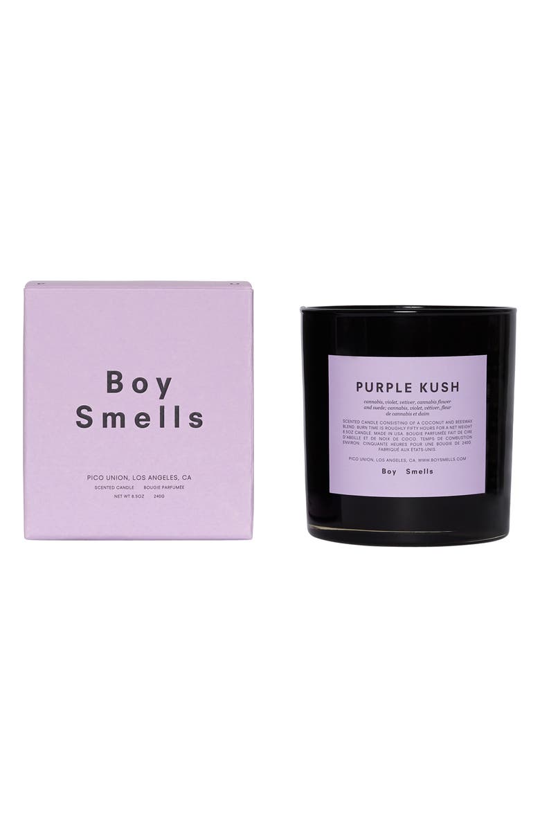 Boy Smells Purple Kush Scented Candle, Alternate, color,
