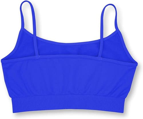 Malibu Sugar Solid Bra Cami In Blue