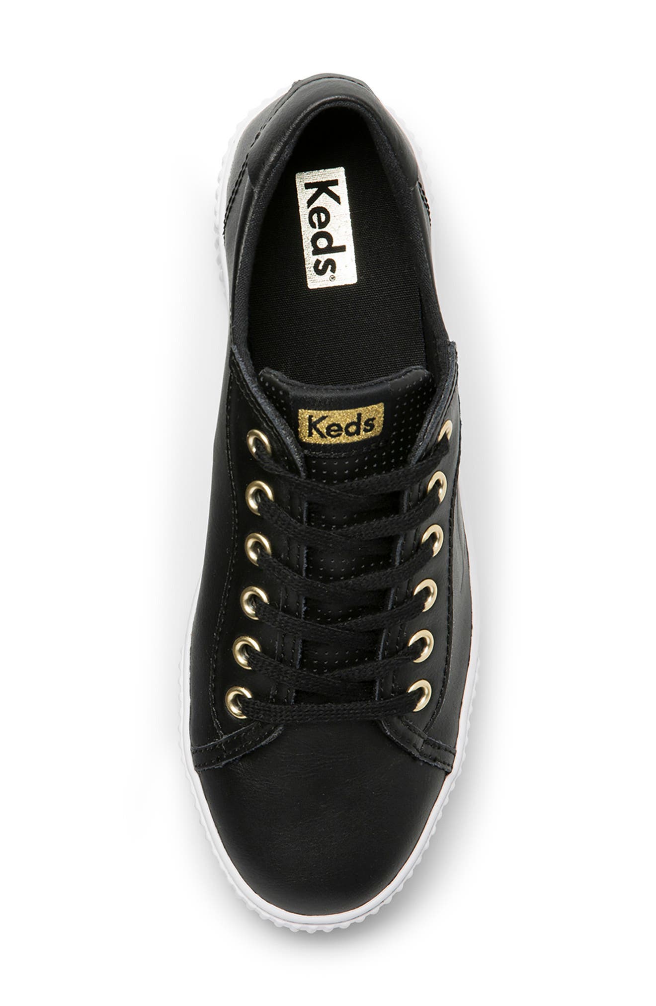 Keds<sup>®</sup> Crew Kick Alto Leather Sneaker, Alternate, color, 