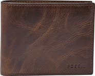 Fossil Derrick RFID Leather Bifold Wallet