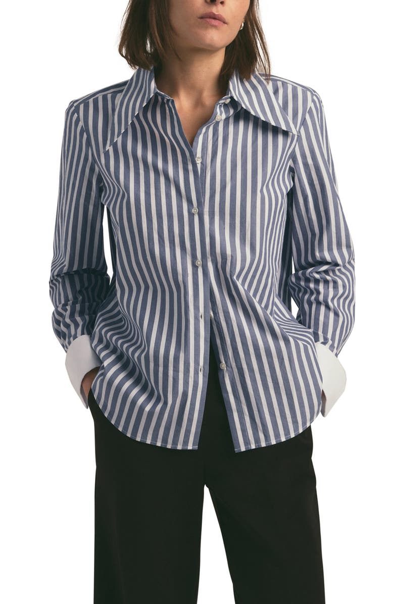 Favorite Daughter The Naomi Button-Up Shirt, Alternate, color, 