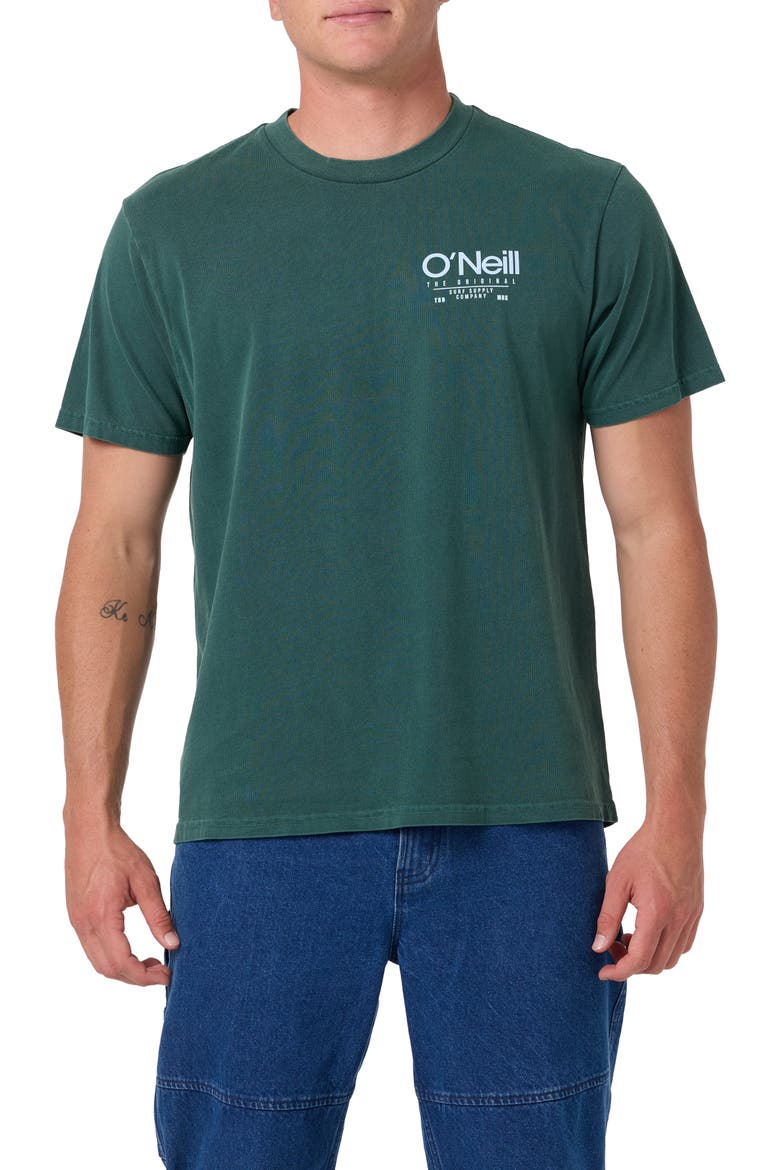 OG Convene Vintage Graphic T-Shirt, Main, color, DARK FOREST