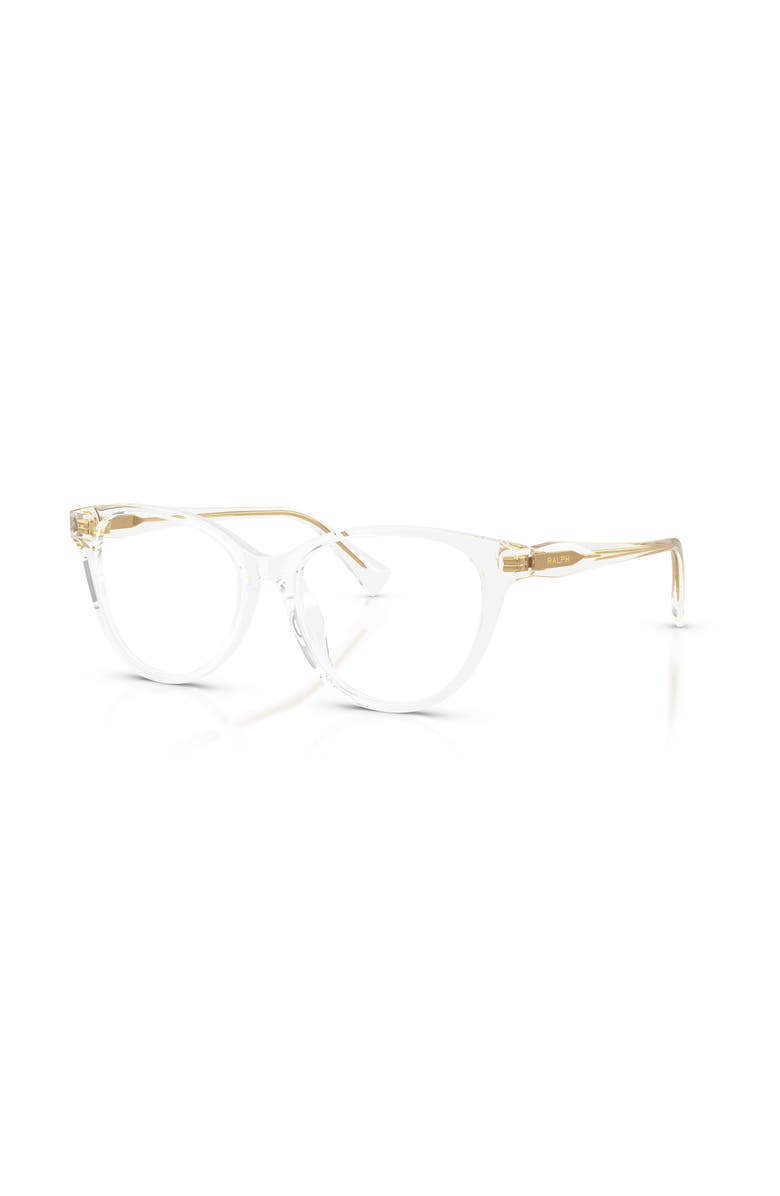 RALPH 51mm Butterfly optical glasses, Main, color, Transparent
