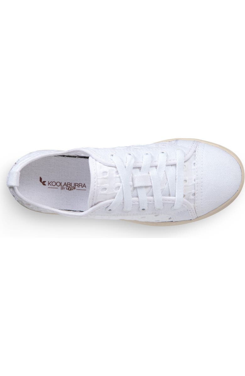 Koolaburra by UGG<sup>®</sup> Kellen Low Lace Denim Sneaker, Alternate, color,
