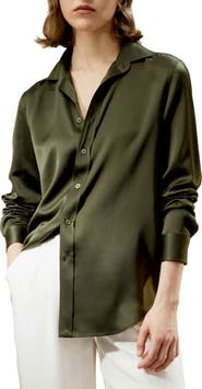 Lilysilk Tailored Button Down Silk Shirt
