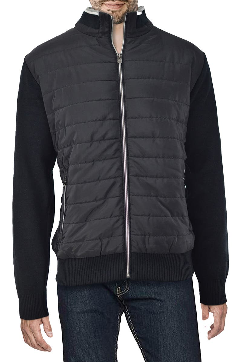 XRAY Quilted Colorblock Puffer Jacket, Main, color, 