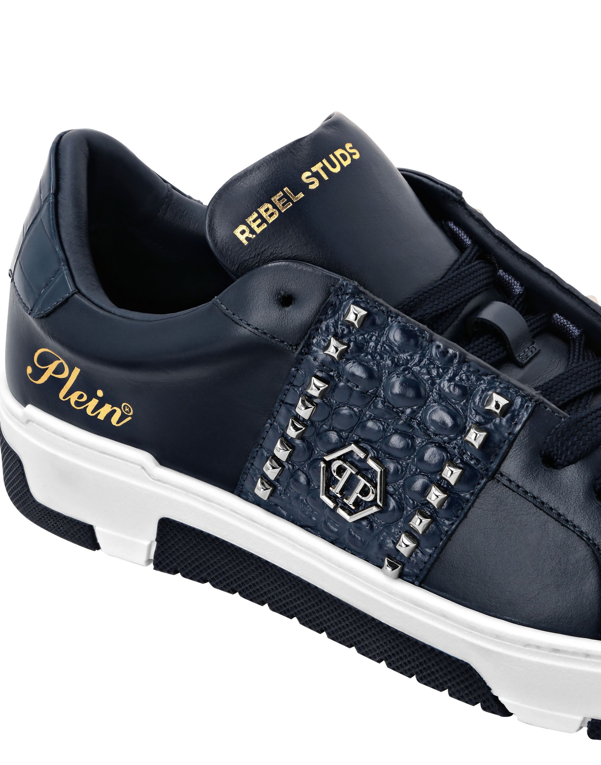 Low Top Sneakers Mix Strass Cocco Unisex, Alternate, color, darkblue