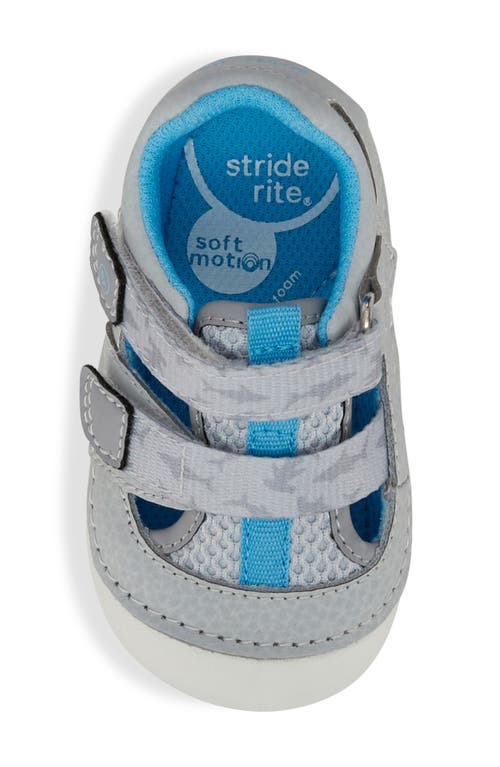 Stride Rite Kids' Gaia Soft Motion™ Sandal In Grey
