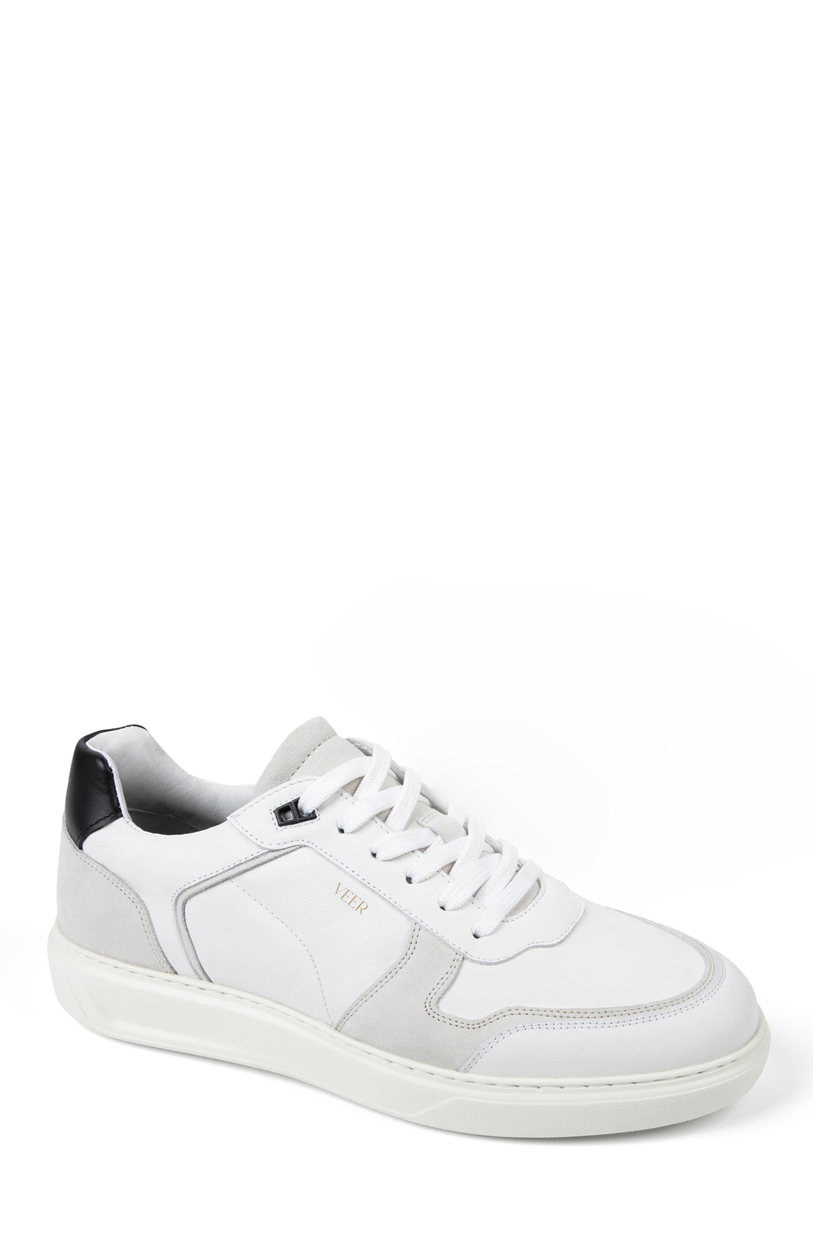 Anthony Veer Acton Court Sneaker, Main, color, White Black Multi