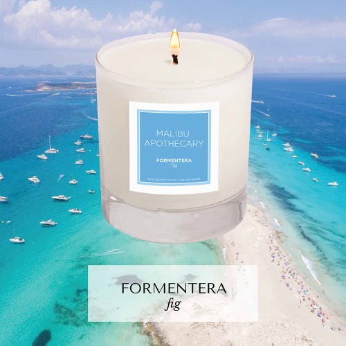 Malibu Apothecary Clear Gloss X Blue Candle