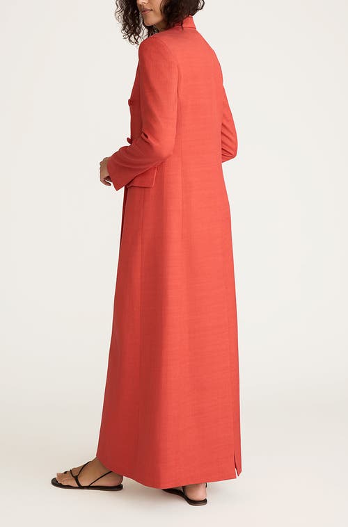 REBECCA TAYLOR REBECCA TAYLOR VISCOSE SLUB BLAZER COAT 
