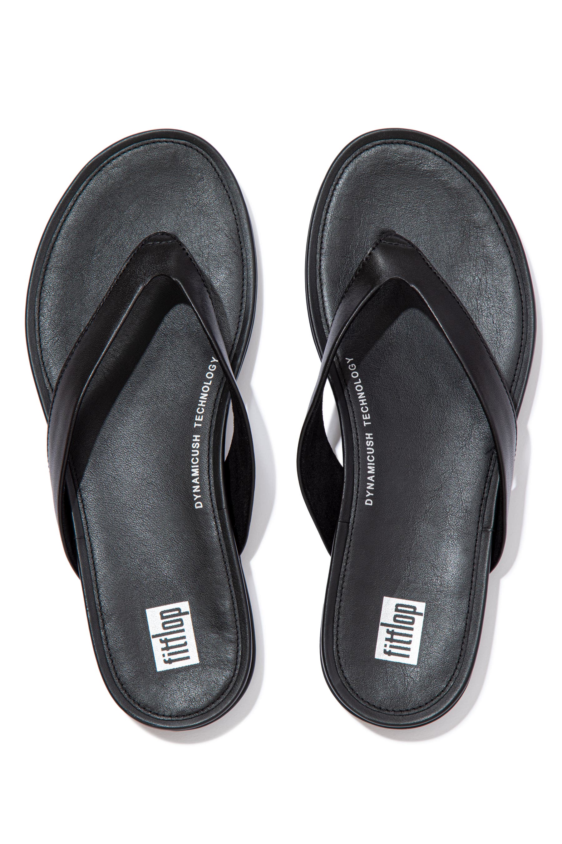 FitFlop Gracie Leather Flip-Flops, Alternate, color, 