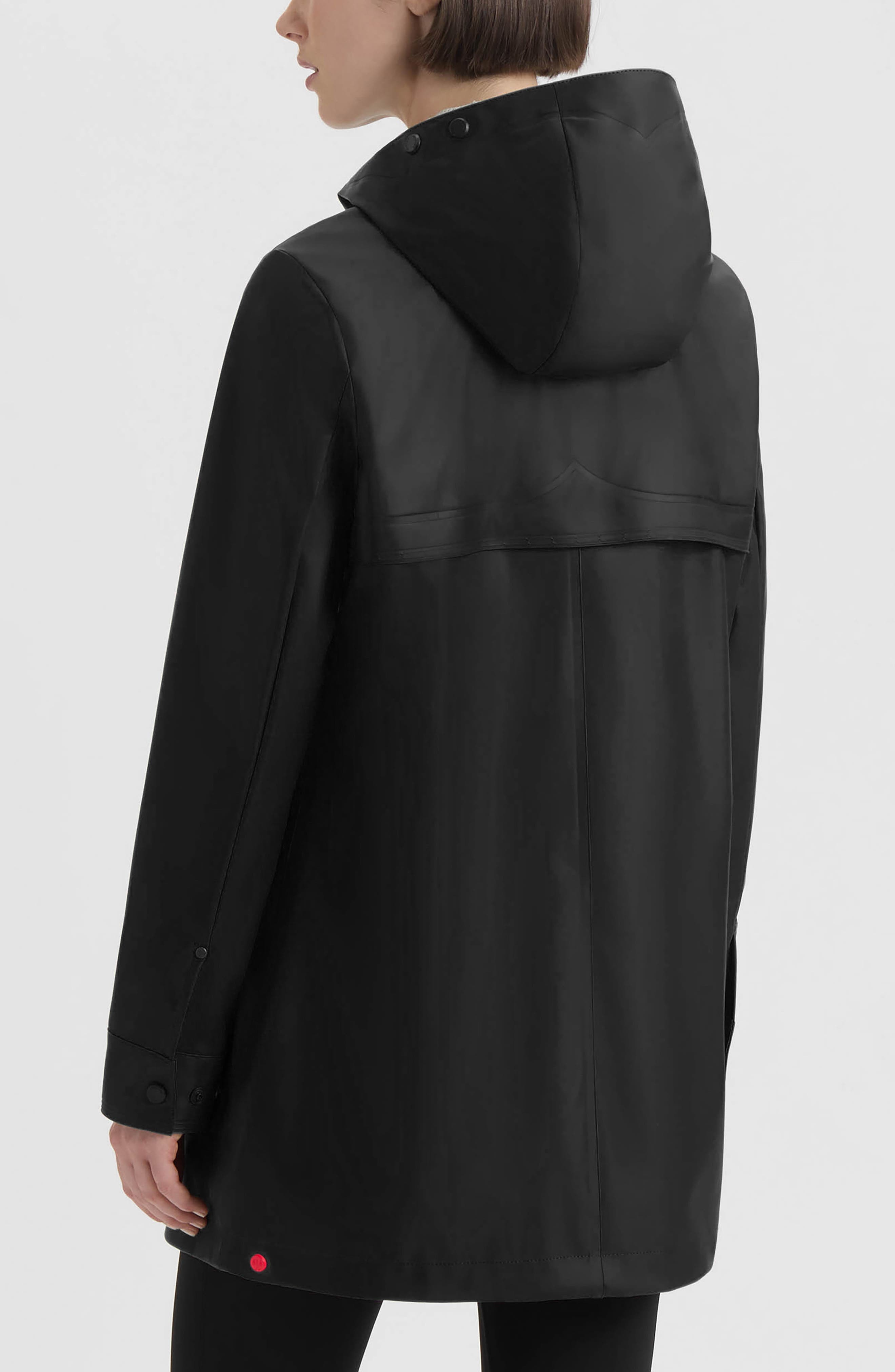 Acacia Rubberized Water-Repellent Rain Jacket (Women) | Nordstrom