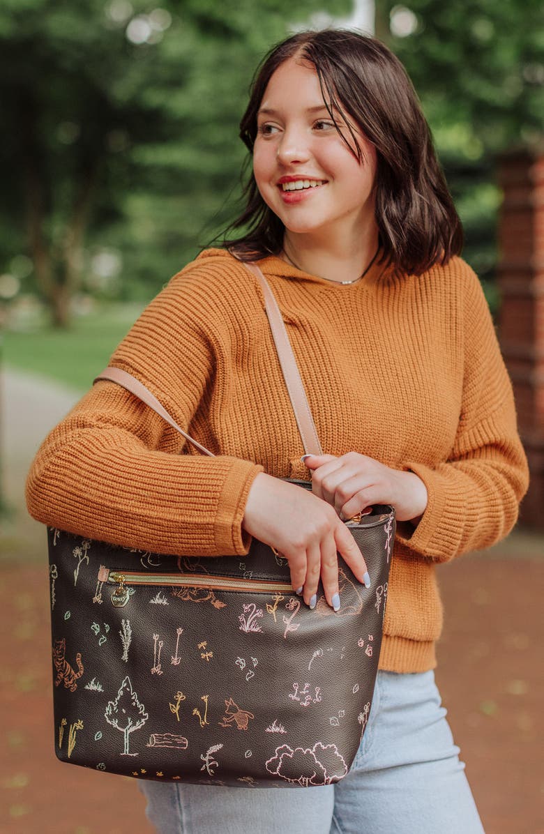 Picnic Time Uptown Cooler Tote, Alternate, color, Black