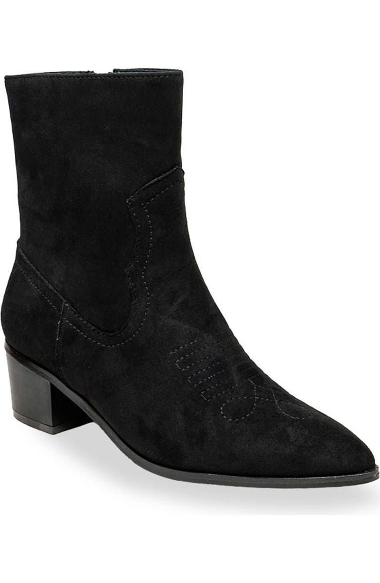 CHASE AND CHLOE Malena Western Boot, Main, color, Black