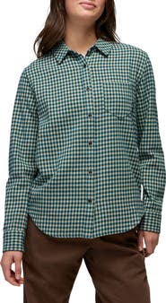 prAna Golden Canyon Organic Cotton Flannel Shirt