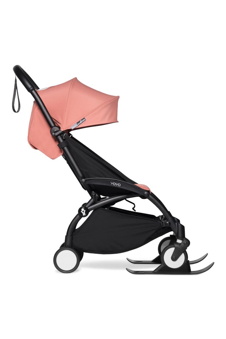 Yoyo Stroller Skis, Alternate, color, BLACK
