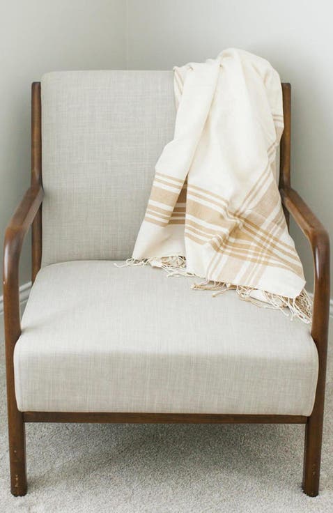 Cabin Hatch Cotton Throw Blanket