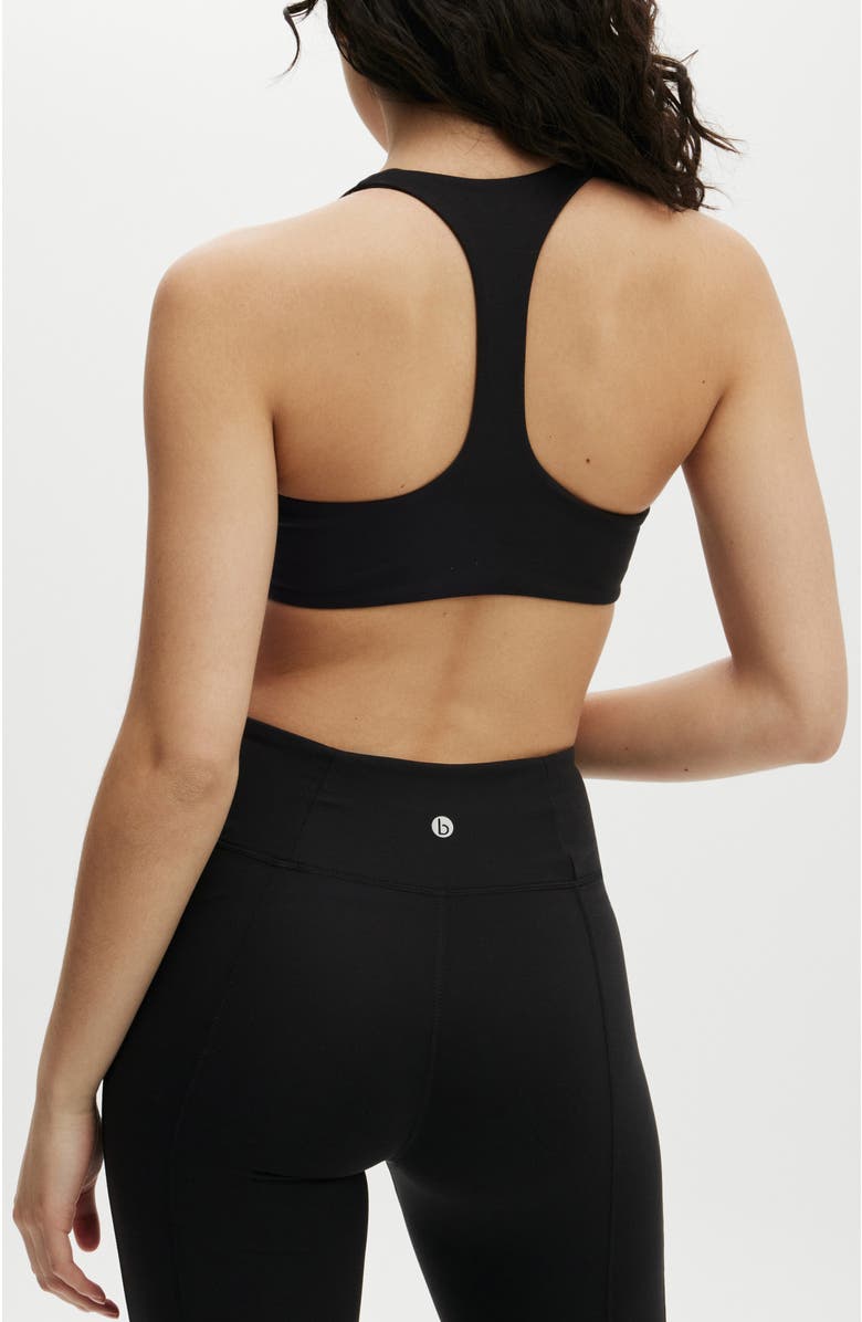 COTTON ON BODY Women's Active Ultra Soft Plunge Racer Crop, Alternate, color, 