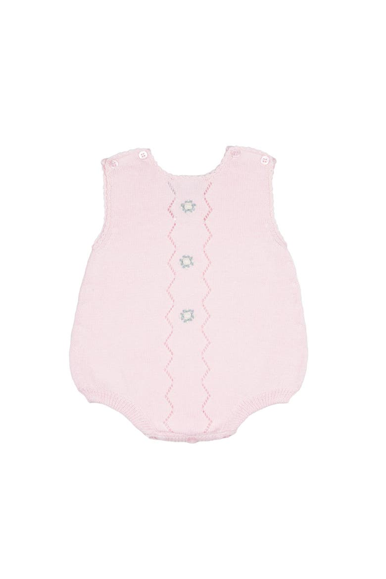 Colette Knit Bubble Romper, Main, color, Pink