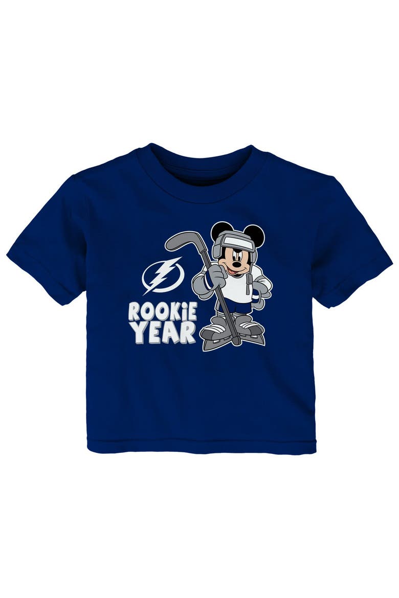 Toddler Tampa Bay Lightning Disney Rookie Year T-Shirt & Shorts Set, Alternate, color, Royal