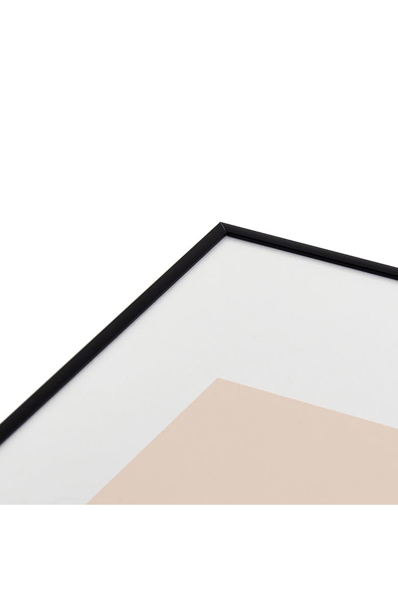 Deny Designs Summer Lines Framed Art Print, Alternate, color, Black Tones