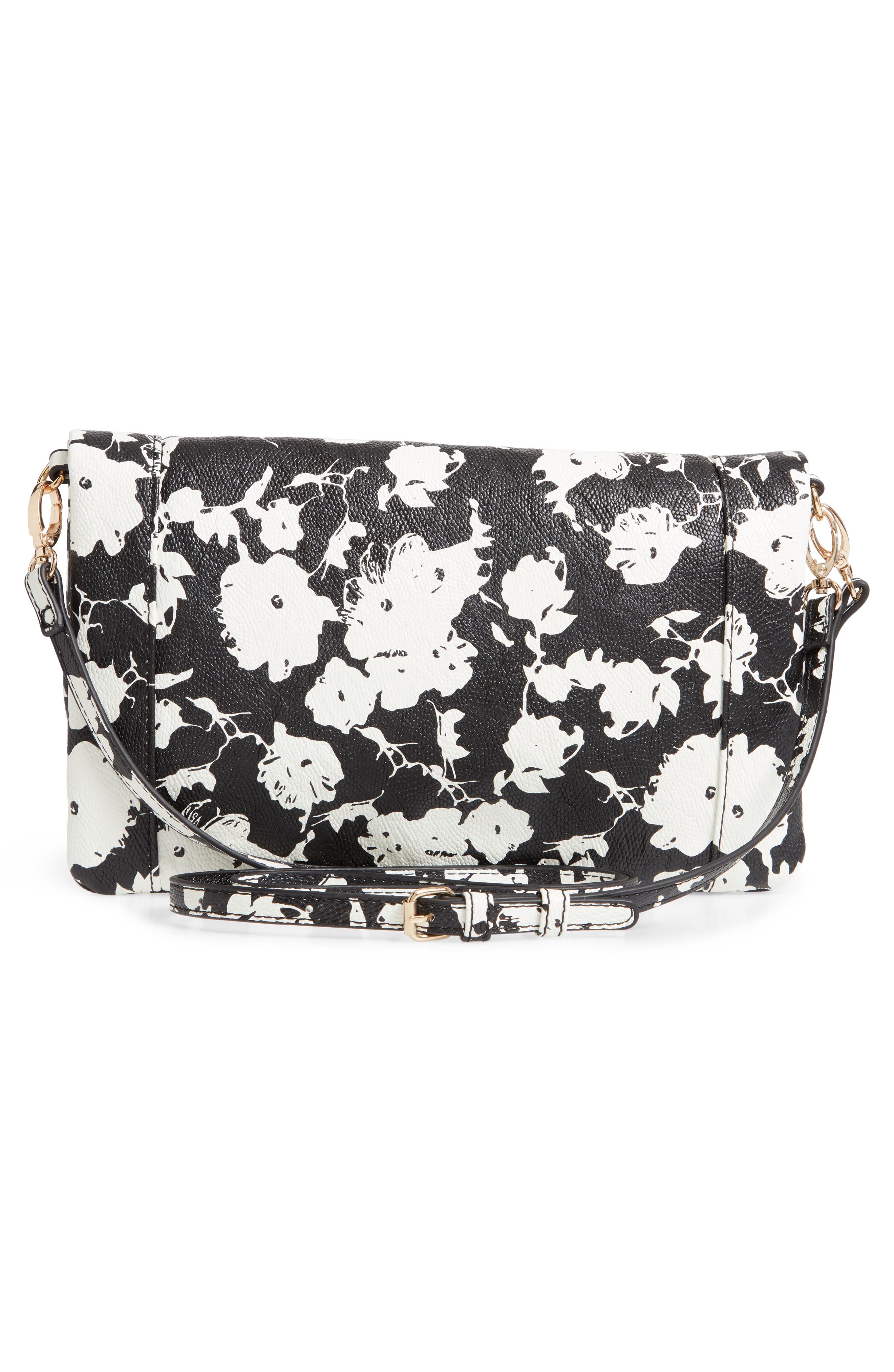 Sole Society 'Tasia' Print Foldover Clutch, Alternate, color, 