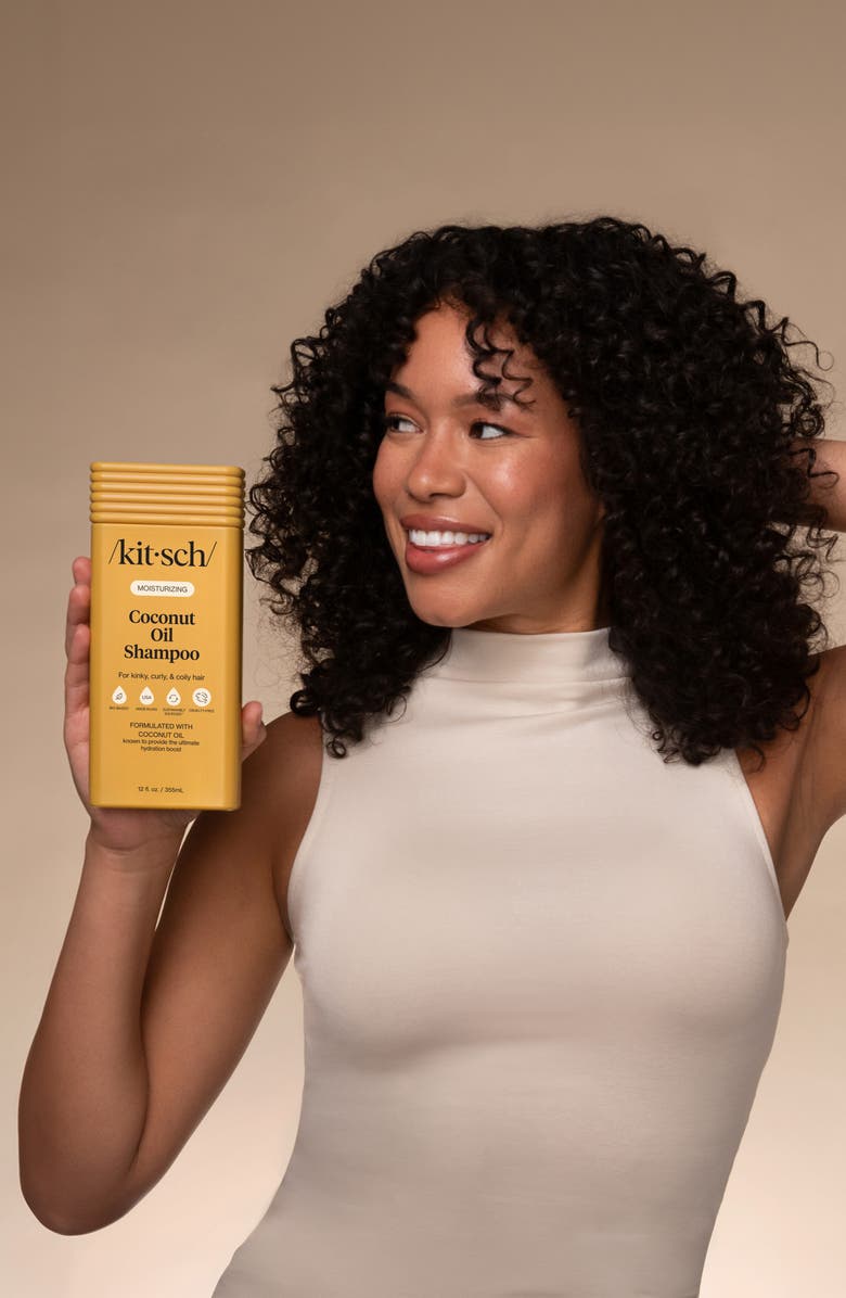 Kitsch Coconut Oil Shampoo for Dry Damaged Hair, Alternate, color, 