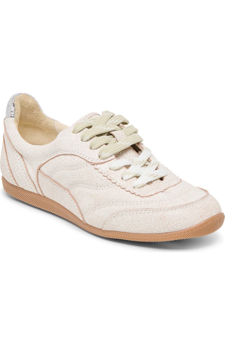 Dolce Vita Laini Sneaker, Main, color, Off Whitecrackled Leather
