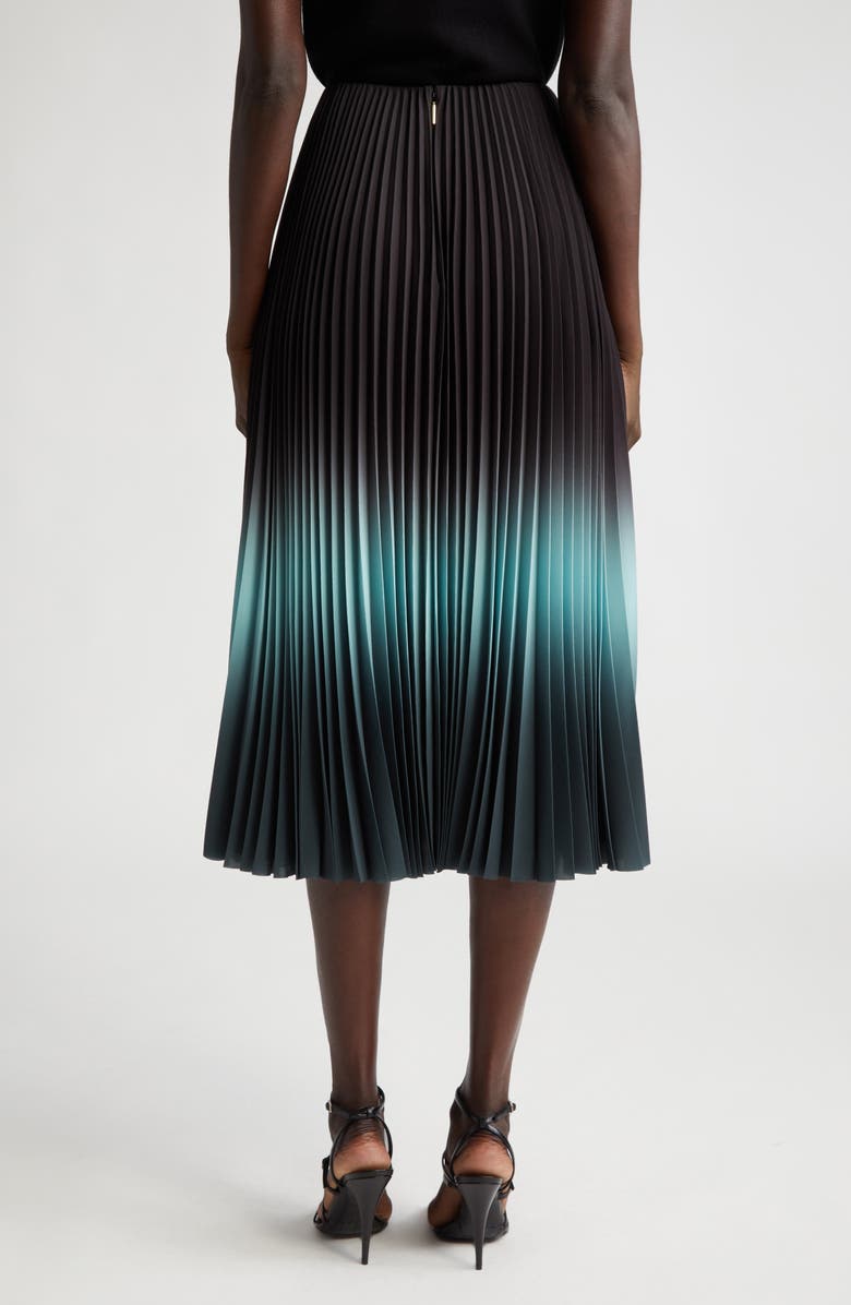 Jason Wu Collection Dip Dye Pleated Skirt, Alternate, color, 