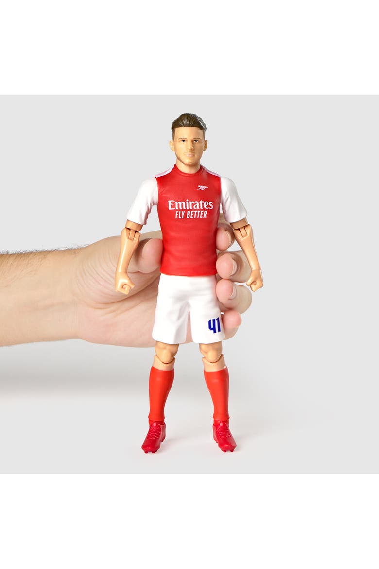 SOCKERS Arsenal F.C. Declan Rice 8" Collectible Soccer Action Figure, Alternate, color, Red